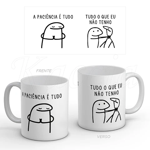 Caneca Sem Paciência Flork