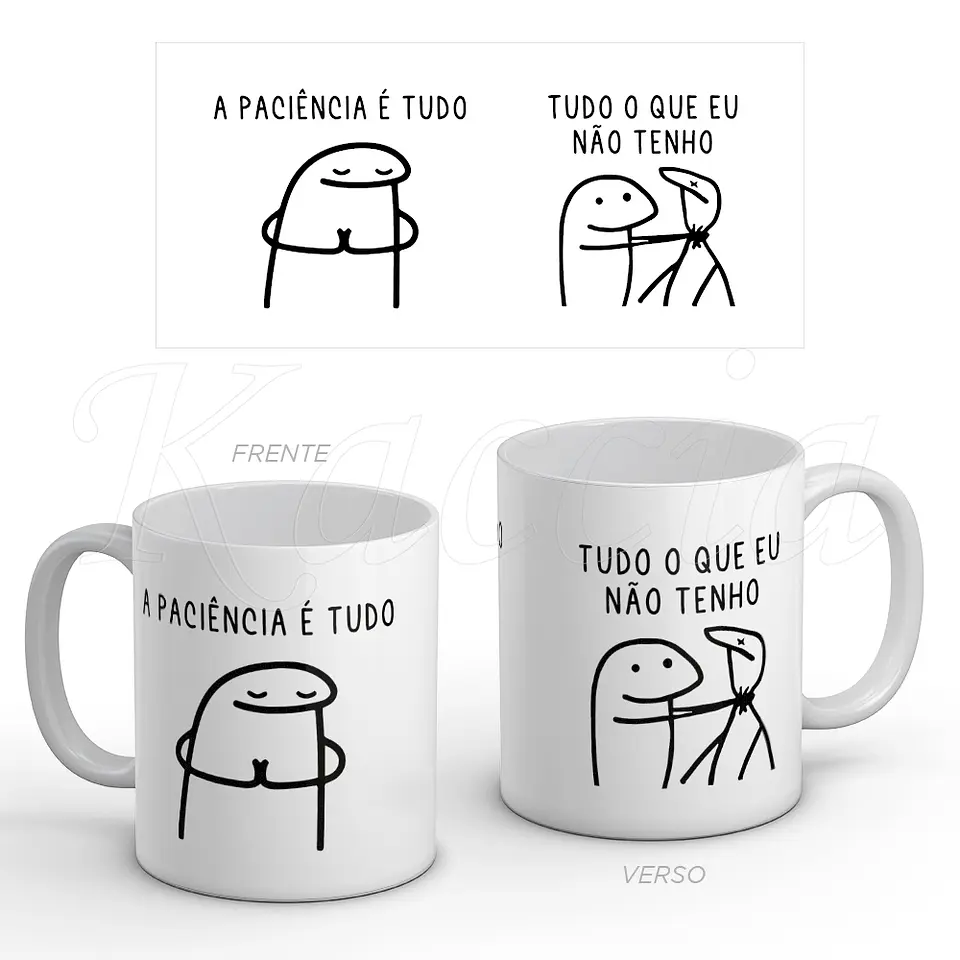 Caneca Sem Paciência Flork 1