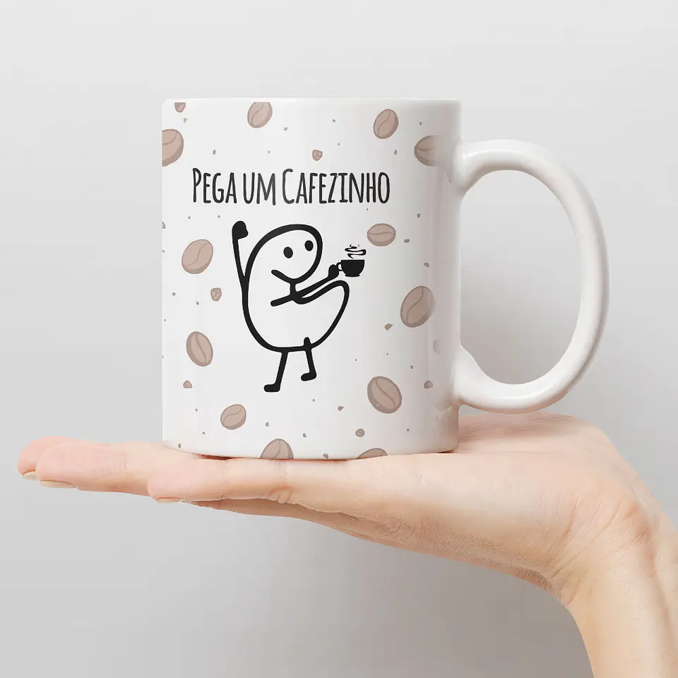 Caneca Desenrola, Bate, Pega um Cafezinho.. Flork 3