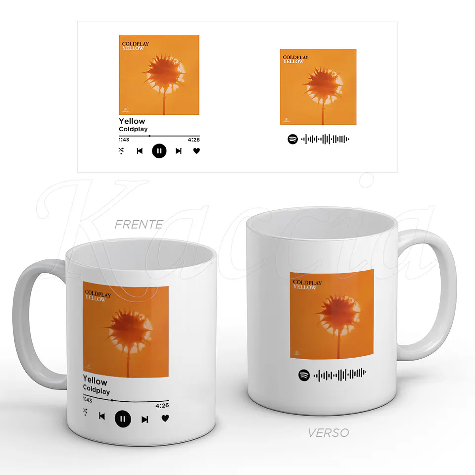 Caneca Personalizada Spotify Classic 1