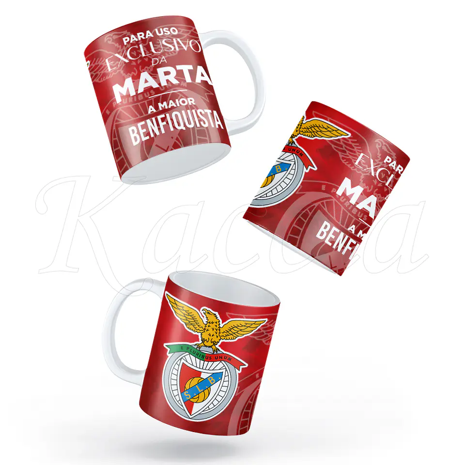 Caneca Personalizada Maior Benfiquista 2