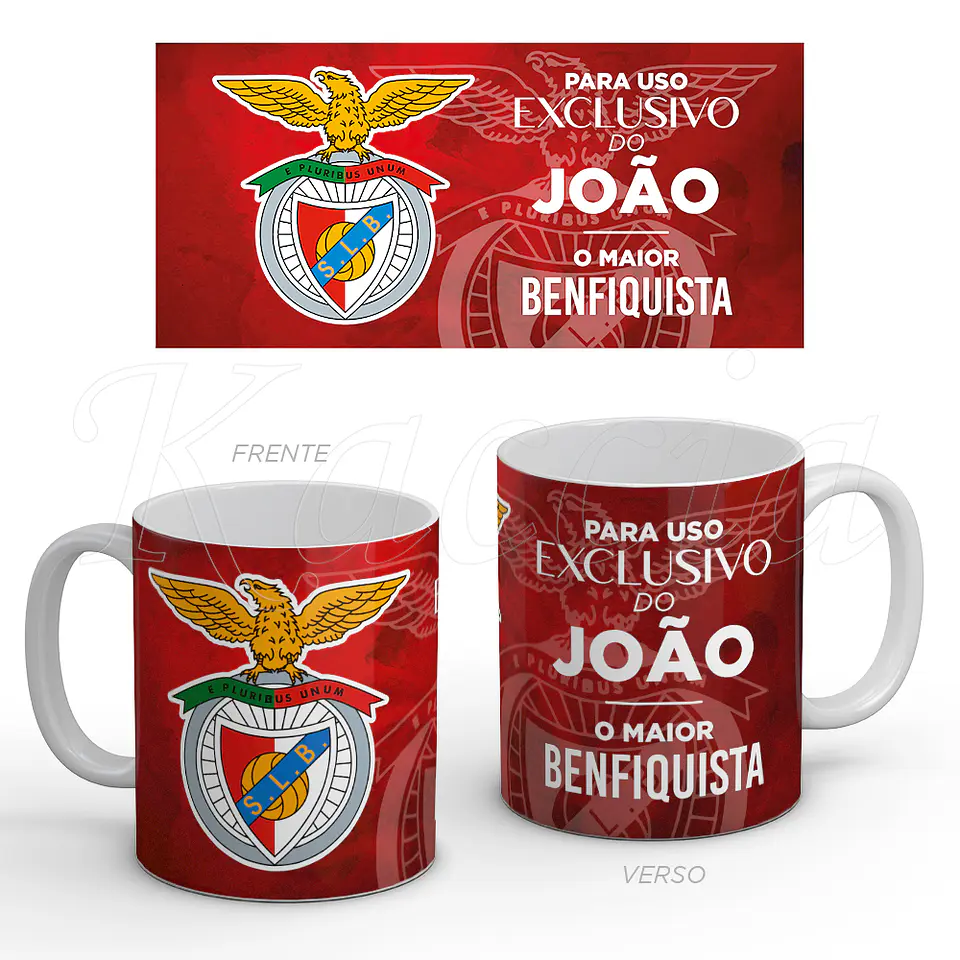 Caneca Personalizada Maior Benfiquista 1