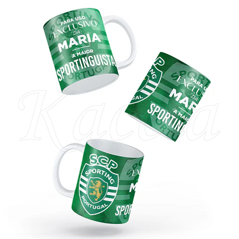Caneca Personalizada Maior Sportinguista