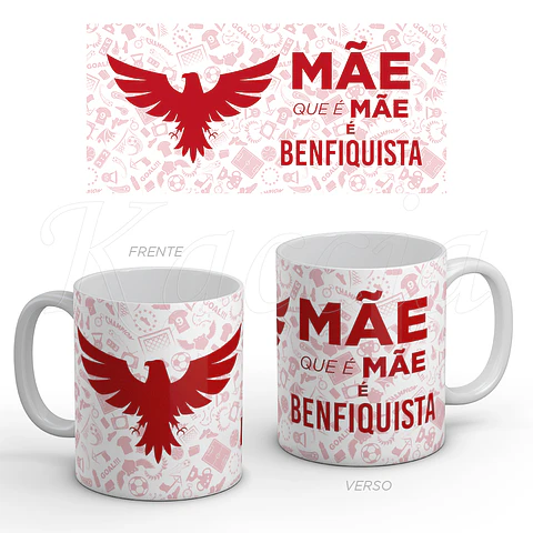 Caneca Personalizada Benfiquista