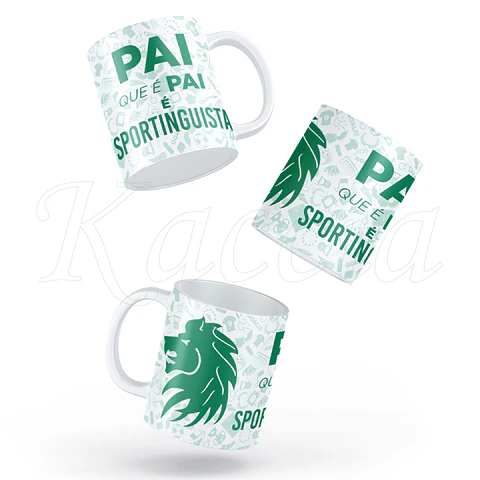 Caneca Personalizada Sportinguista