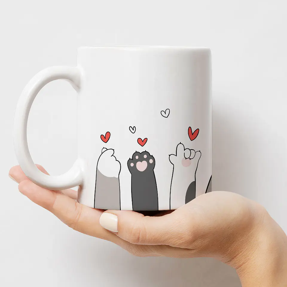 Caneca Gatinhos Love 3