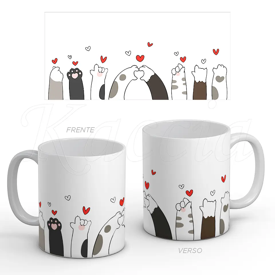 Caneca Gatinhos Love 1