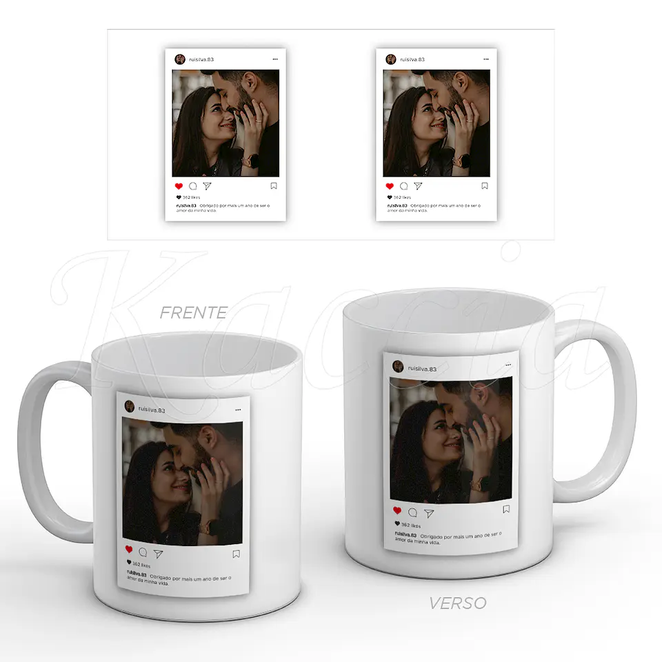 Caneca Personalizada Instagram Simple 1