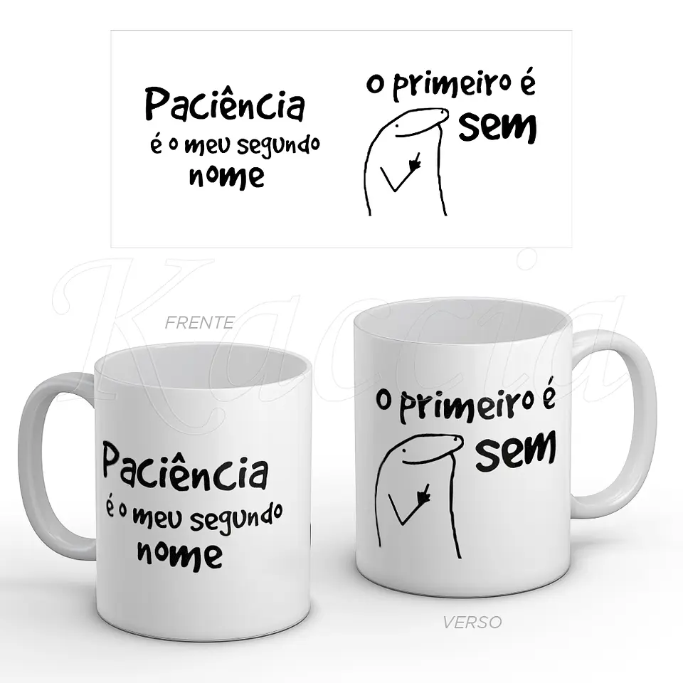 Caneca Sem Paciência Flork 1