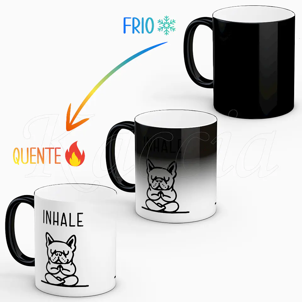 Caneca Inhale Exhale Dog 5