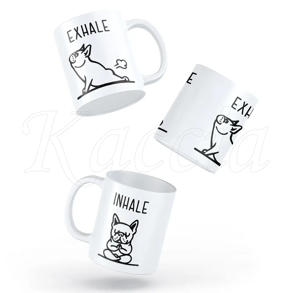 Caneca Inhale Exhale Dog 2