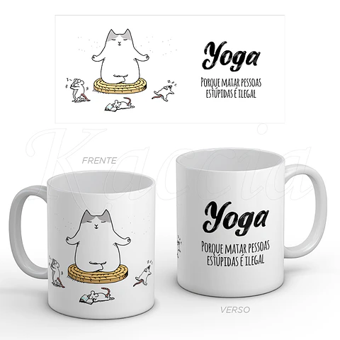 Caneca Yoga...