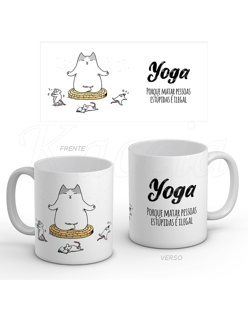 Caneca Yoga...