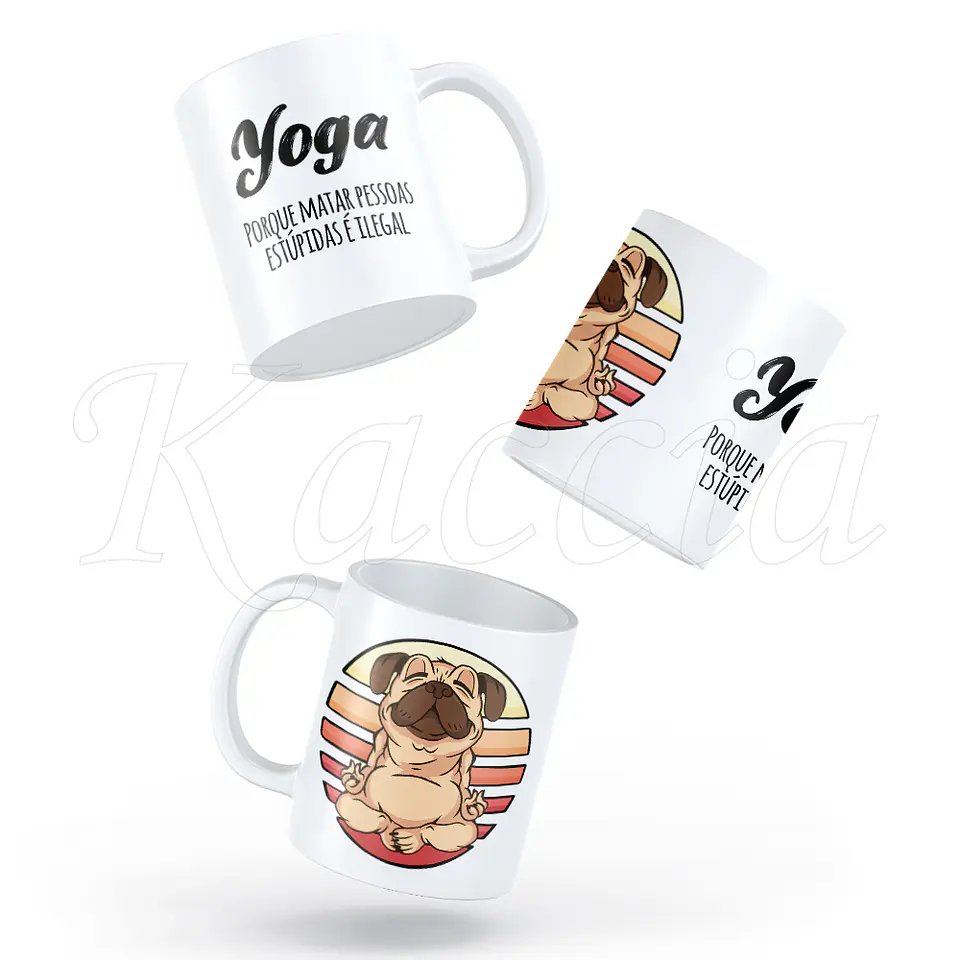 Caneca Yoga Dog... 2