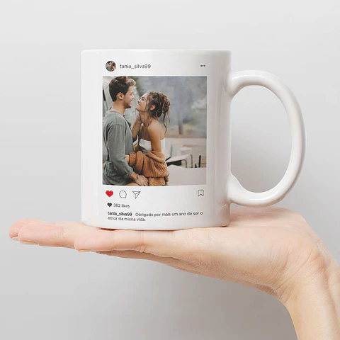 Caneca Personalizada Instagram Original
