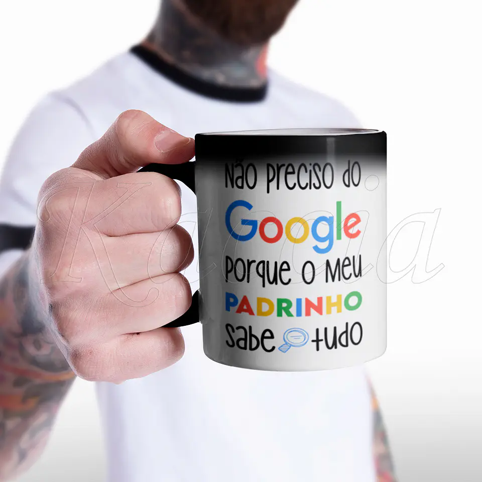Caneca Personalizada Google 5