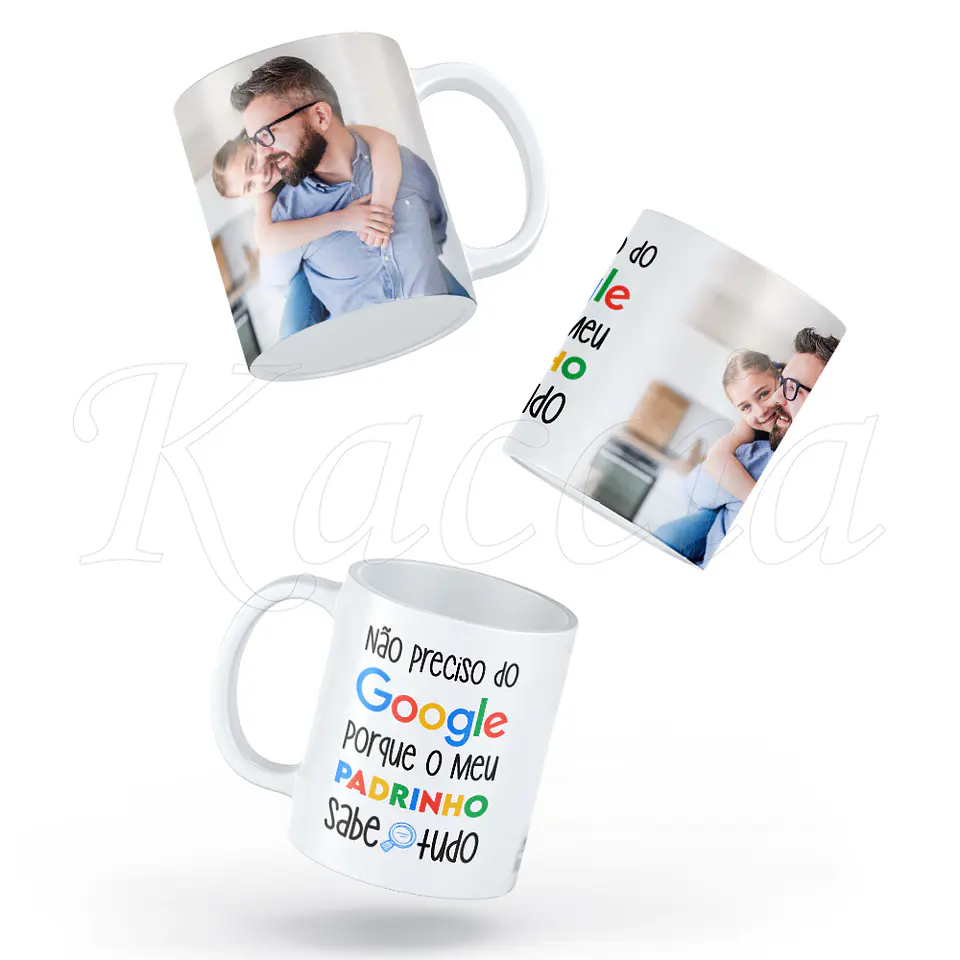 Caneca Personalizada Google 3
