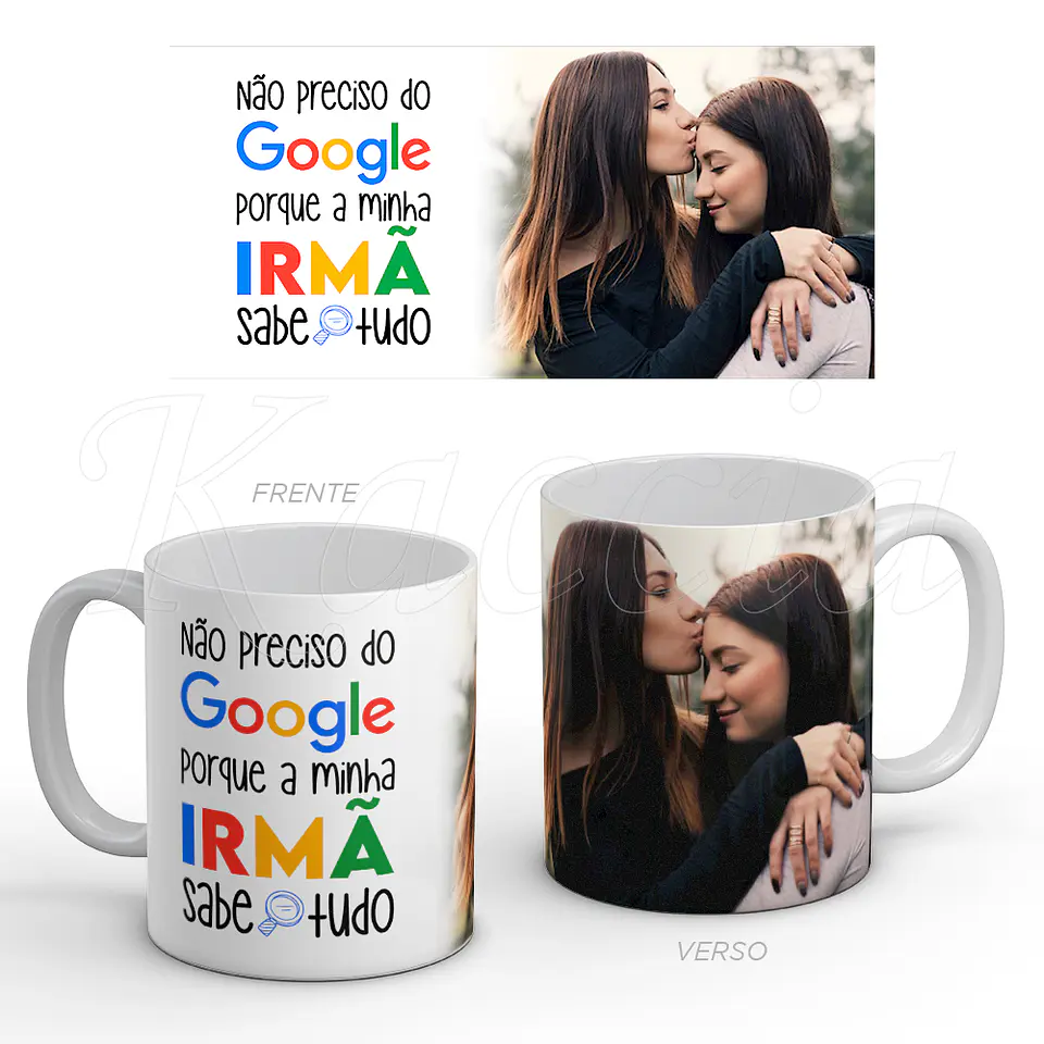 Caneca Personalizada Google 1