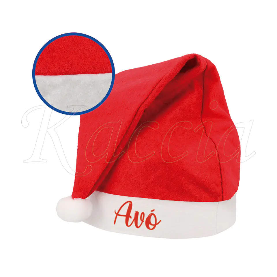 Gorro de Pai Natal Personalizável 3