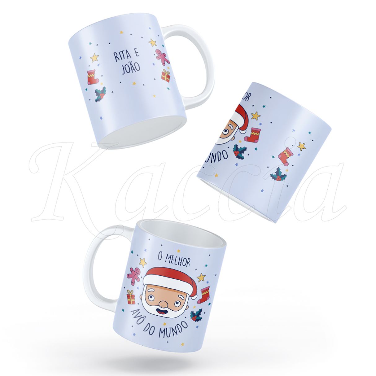 Caneca Personalizada Natal Melhor Avô  4
