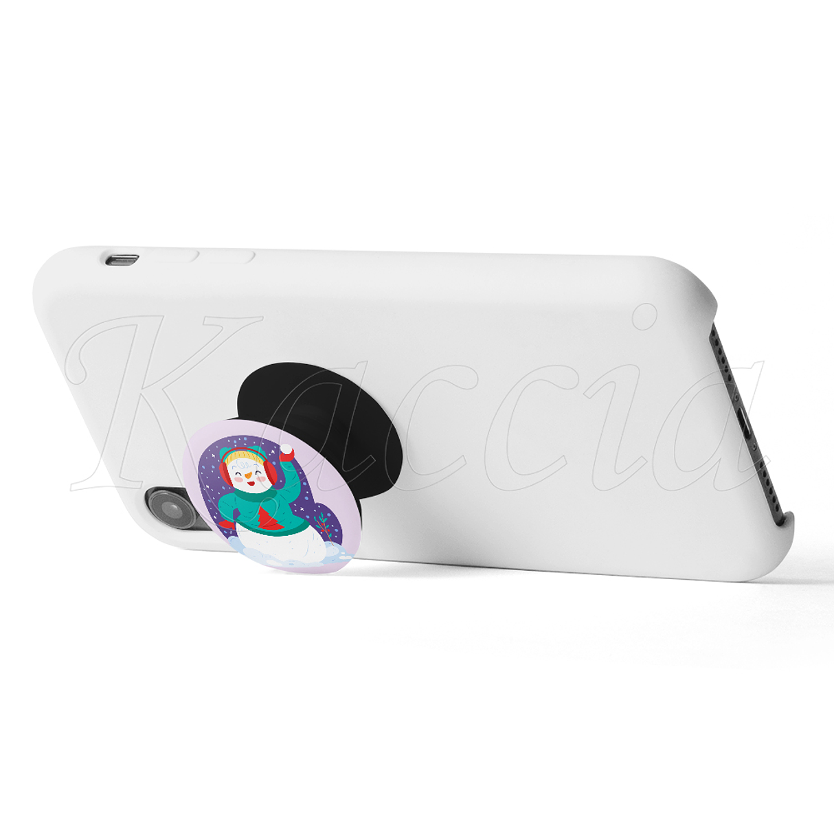 Pop Socket Boneco de Neve I 4