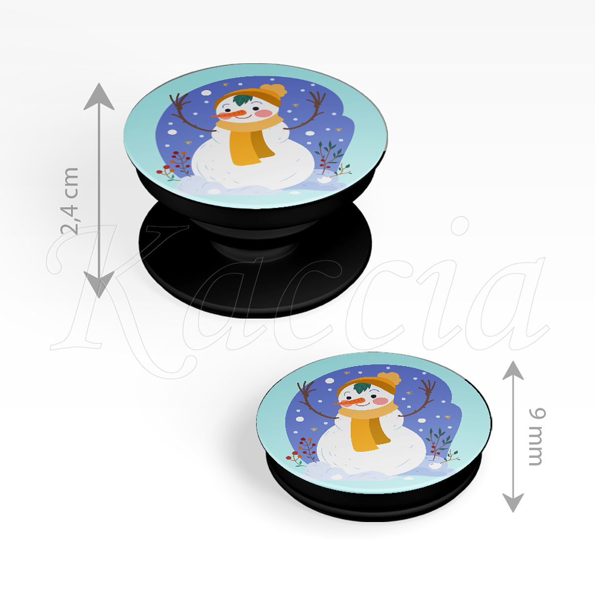 Pop Socket Boneco de Neve II 5