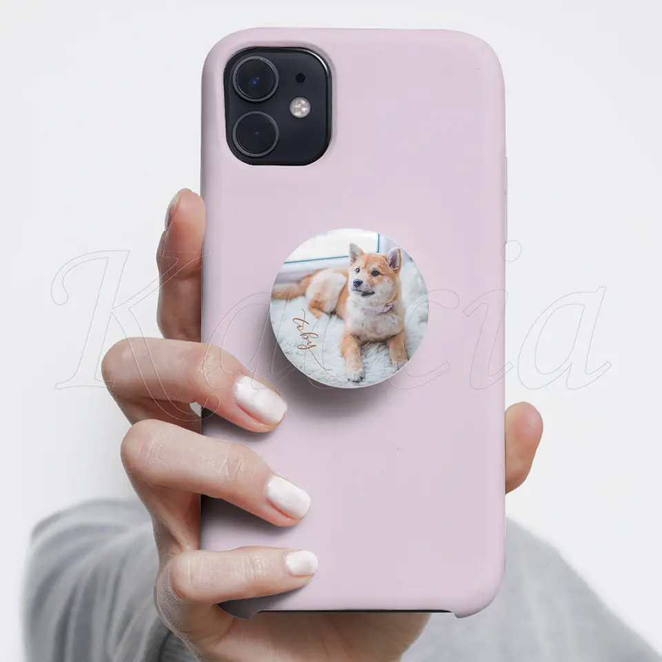 Pop Socket Personalizado com Foto e Nome 3