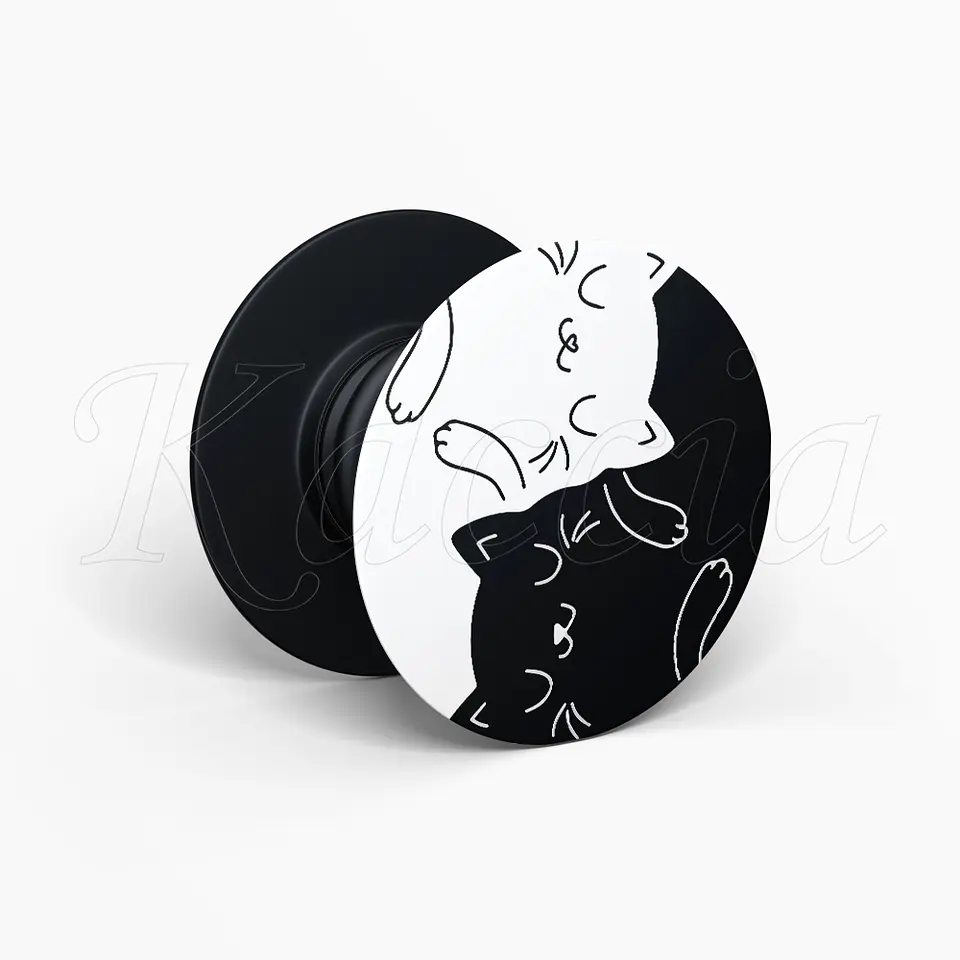 Pop Socket Yin Yang Cat 2