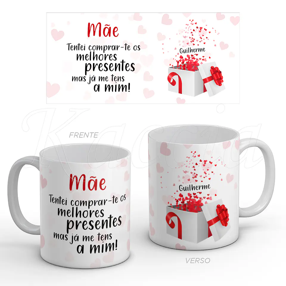 Caneca Personalizada Presente Sou Eu 1