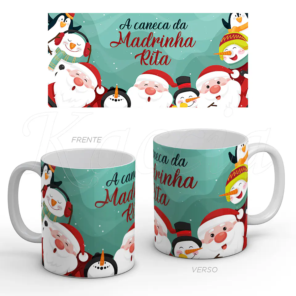 Caneca Personalizada A Caneca Natal 1