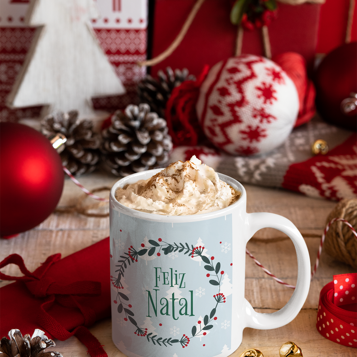 Caneca Personalizada Feliz Natal Presente 6