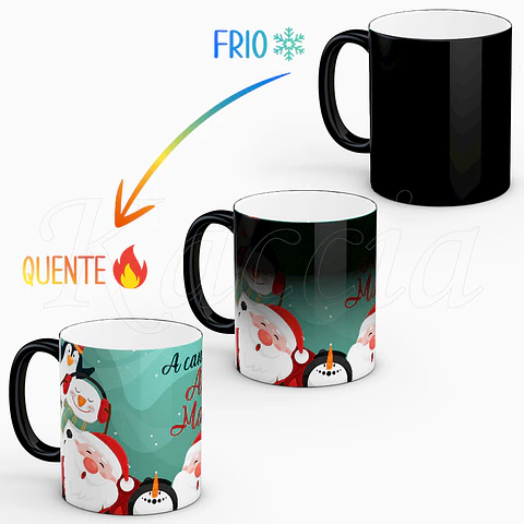 Caneca Personalizada A Caneca Natal