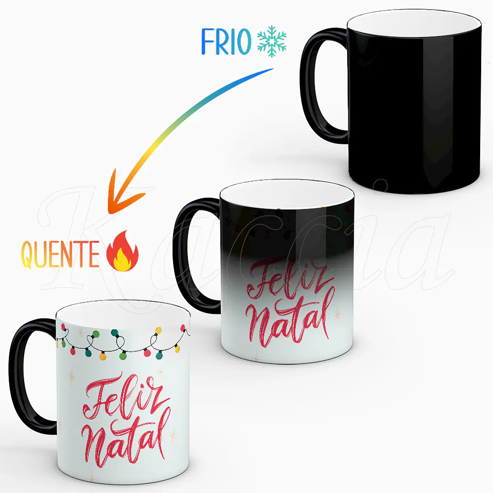 Caneca Personalizada Feliz Natal Boneco de Neve 2