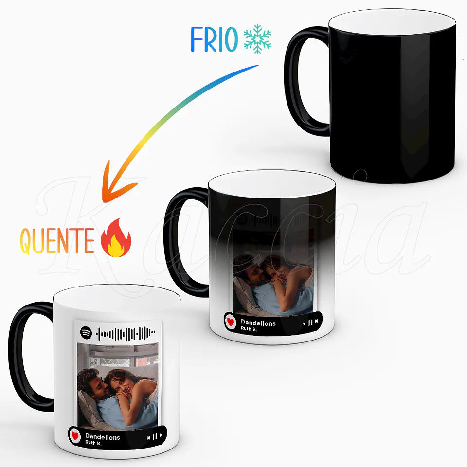 Caneca Personalizada Spotify Lovely 5