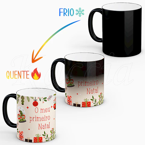 Caneca Personalizada Meu Primeiro Natal
