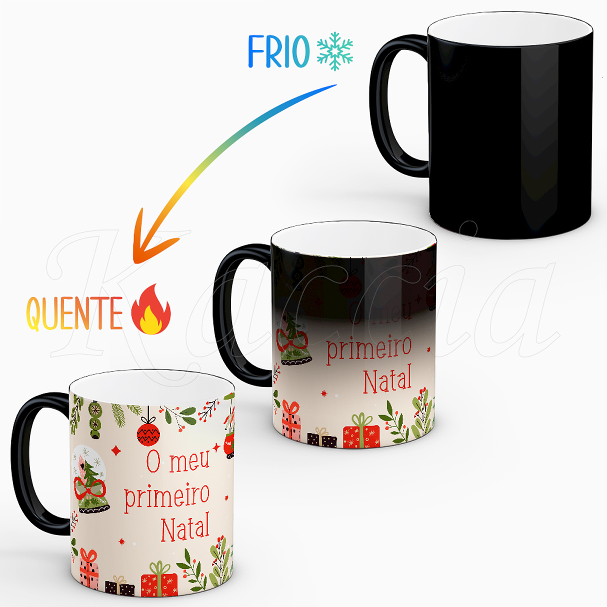 Caneca Personalizada Meu Primeiro Natal 2