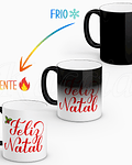 Caneca Feliz Natal Bonecos de Neve