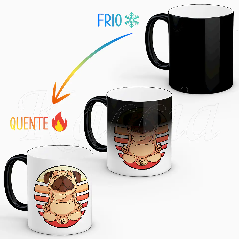 Caneca Yoga Dog... 4