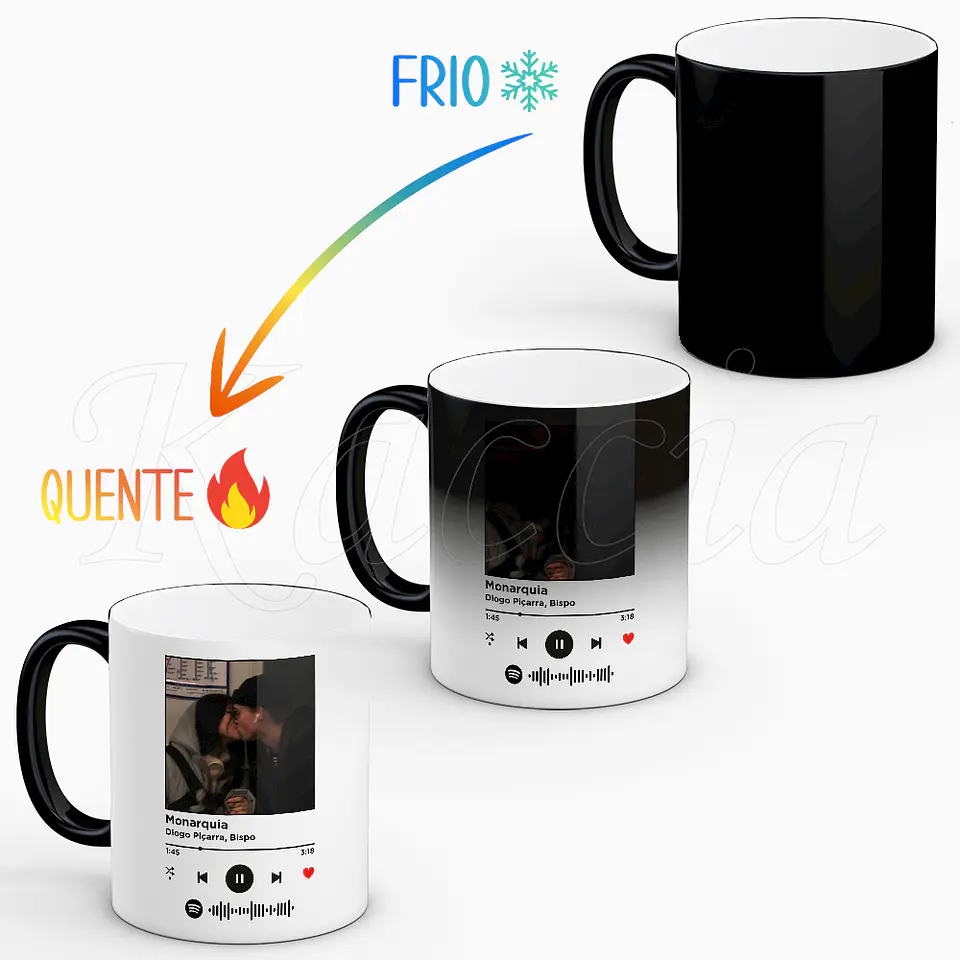 Caneca Personalizada Spotify Simple 5