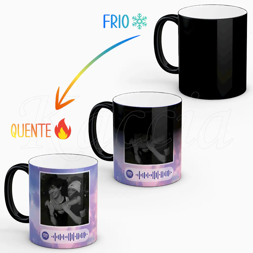 Caneca Personalizada Spotify Purple 5