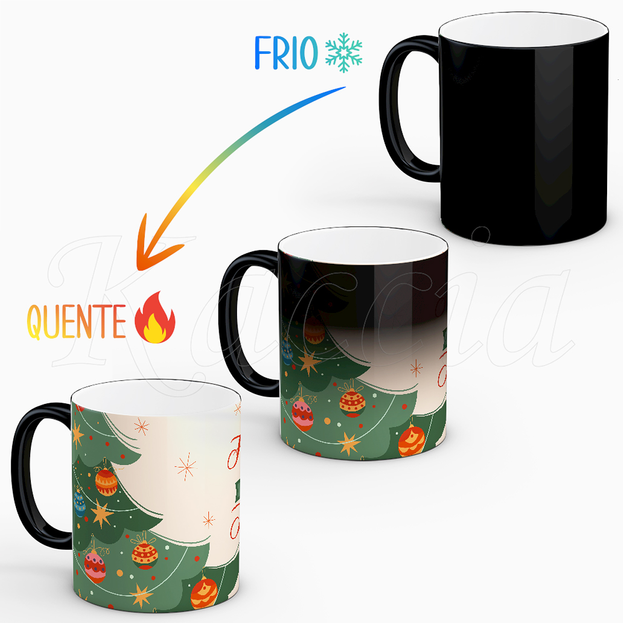 Caneca Personalizada Feliz Natal Família 2