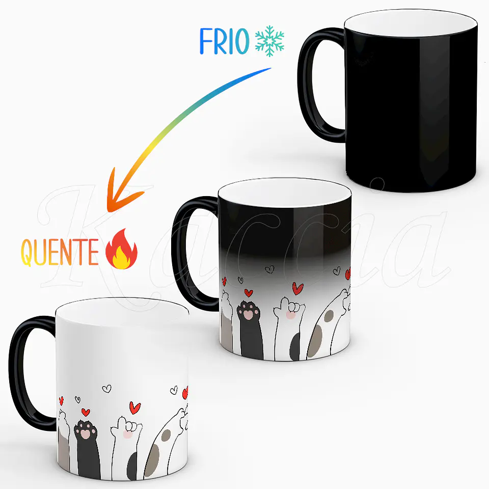 Caneca Gatinhos Love 4