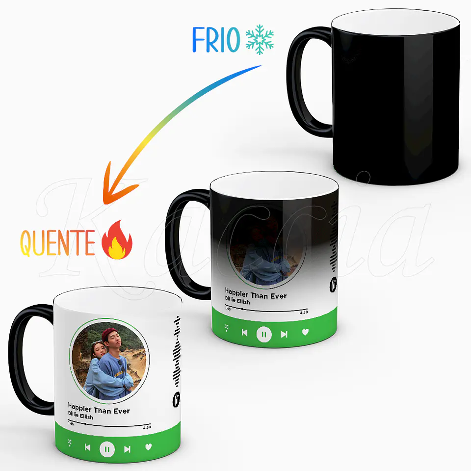 Caneca Personalizada Spotify Music 4