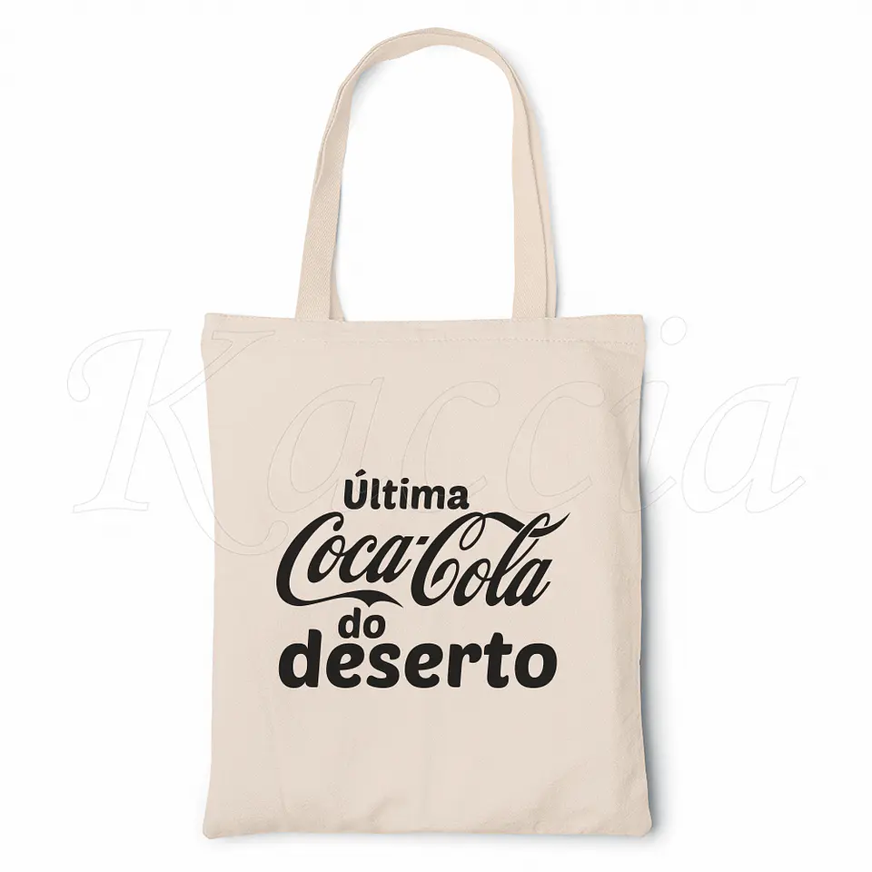 Saco Tote Bag Última CocaCola do Deserto 2