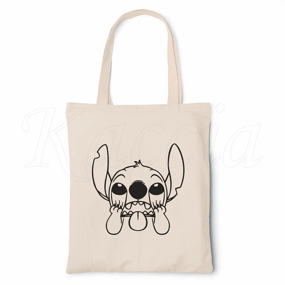 Saco Tote Bag Stitch Chateado 1