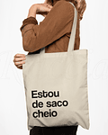 Saco Tote Bag Saco Cheio