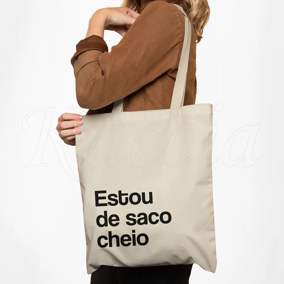 Saco Tote Bag Saco Cheio 4