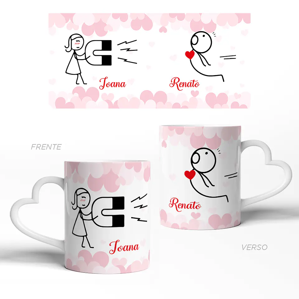 Caneca Personalizada Casal Iman 3