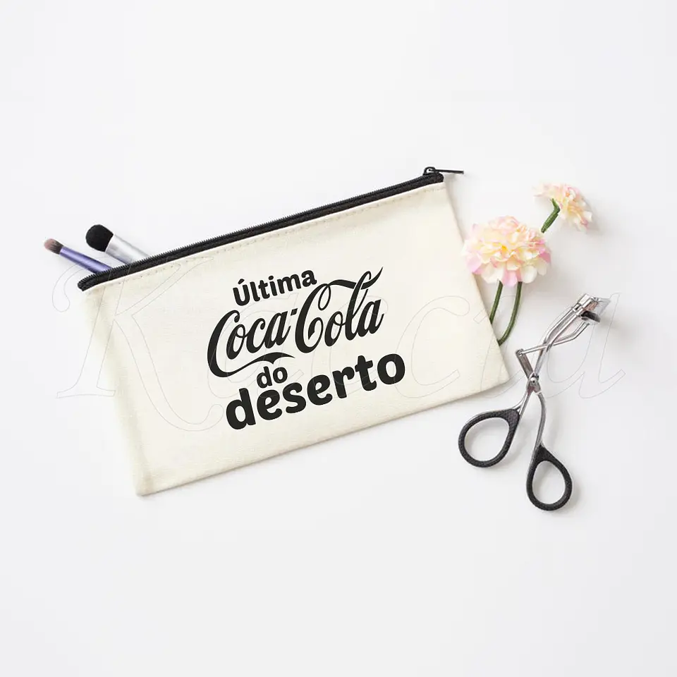 Nécessaire / Estojo Última CocaCola do Deserto 5