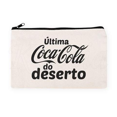 Nécessaire / Estojo Última CocaCola do Deserto
